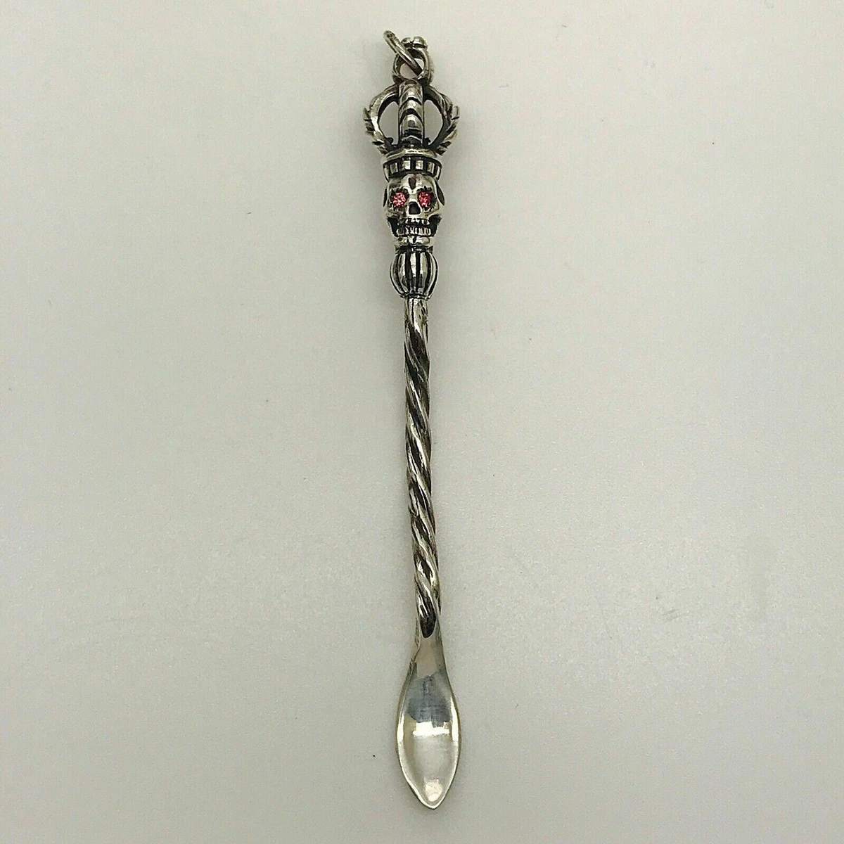 Silver spoon pendant deals