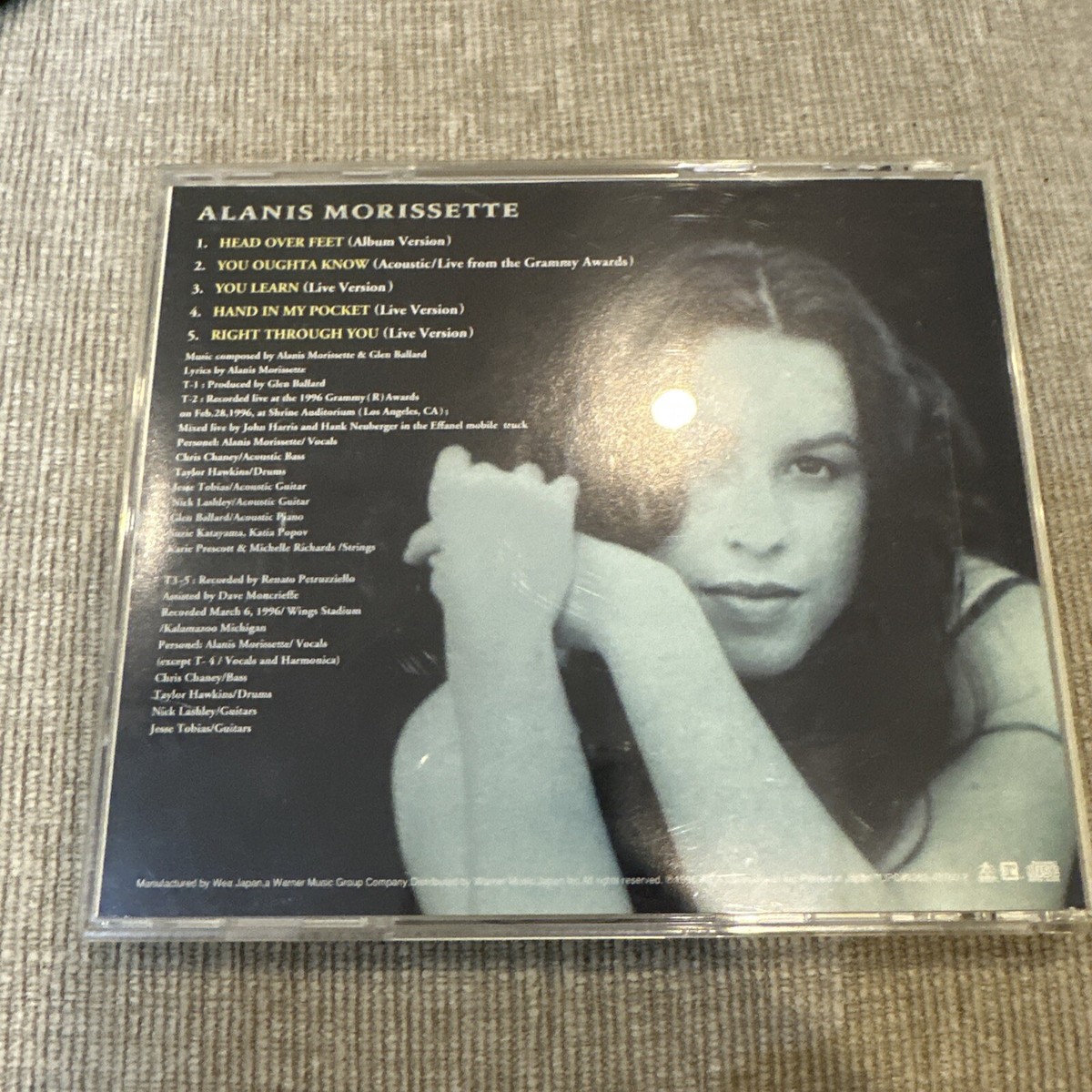 Alanis Morissette - Head Over Feet CD w/ OBI Made In Japan