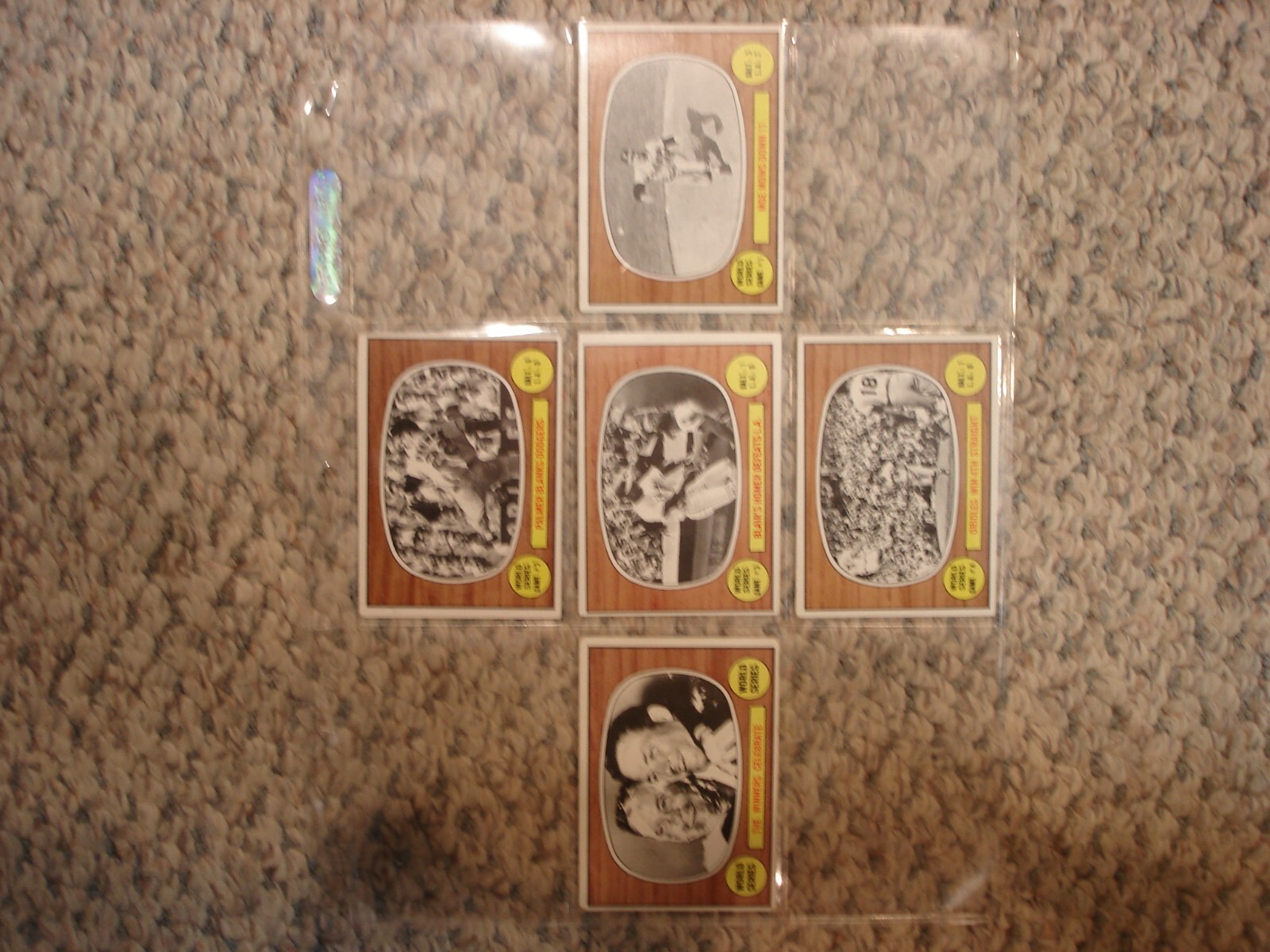 Lot 5 1966 World Series Topps cards set #151 152 153 154 155 Baltimore Orioles