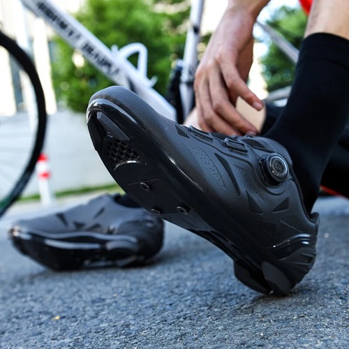 Cycling Shoes Men's MTB Bicycle Comfortable Lightweight Road Bike Sneakers - Picture 12 of 29