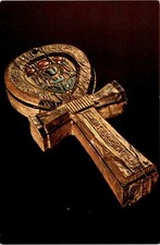 Egyptian, Dynasty XVIII, Tutankhamun, Egyptian Museum, Cairo, National Postcard