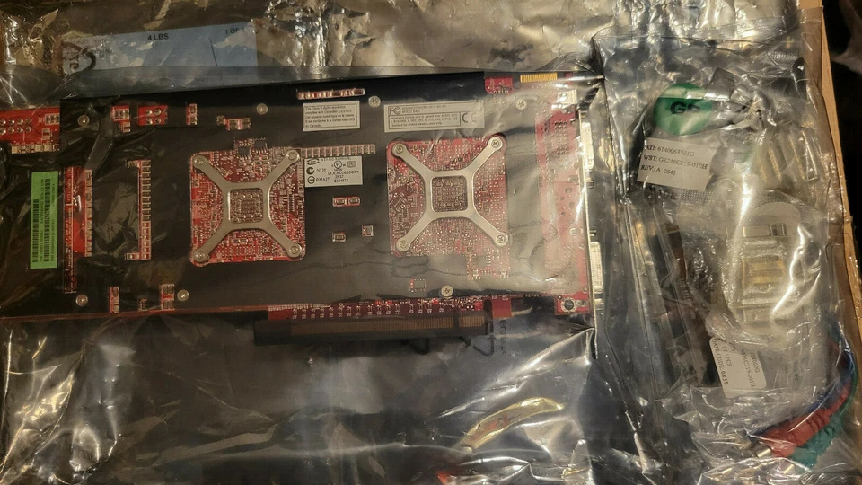 ATI Radeon HD 3870 X2 1G GDDR3 Dual DVI S-Video PCI-E Video Card 102B4000111 - Image 4 of 4