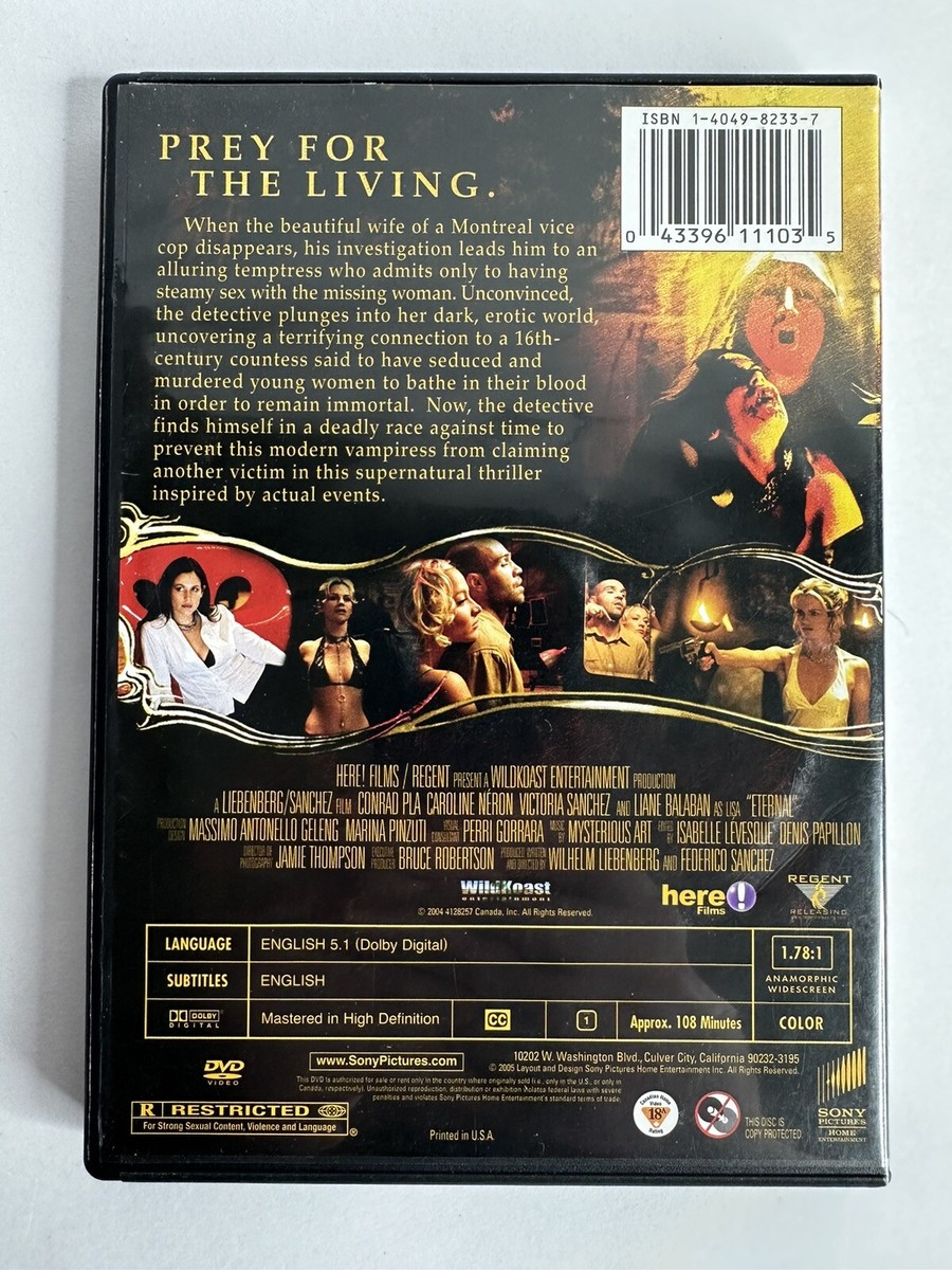 Eternal 2004 DVD Caroline Neron Victoria Sanchez Sexy Horror