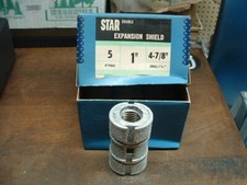 BOX OF 5 STAR DOUBLE EXPANSION SHIELDS 1" X 4-7/8" #7065 MADE IN THE USA