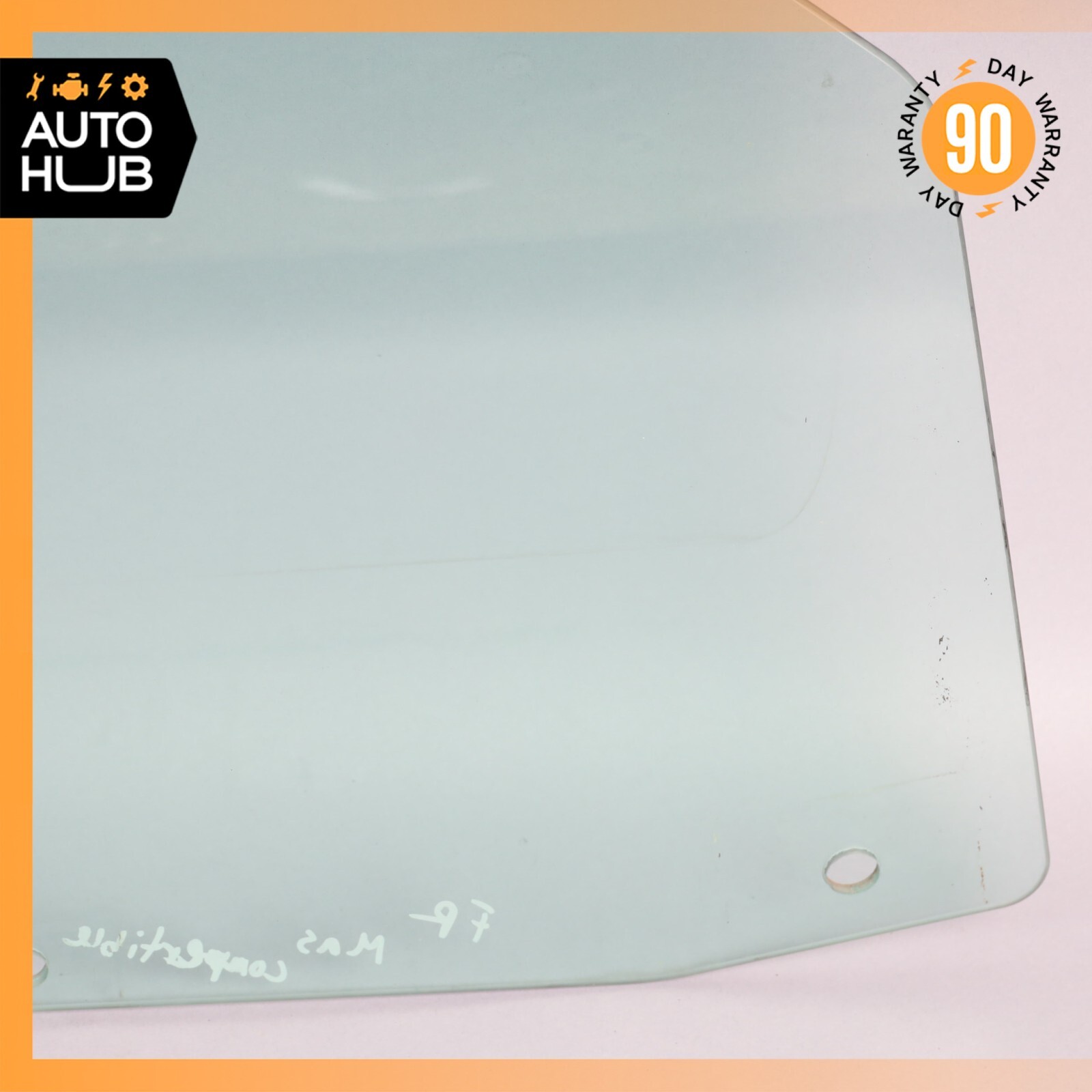 02-07 Maserati Spyder 4200 GT CC M138 Door Window Glass Front Right Side OEM 49k