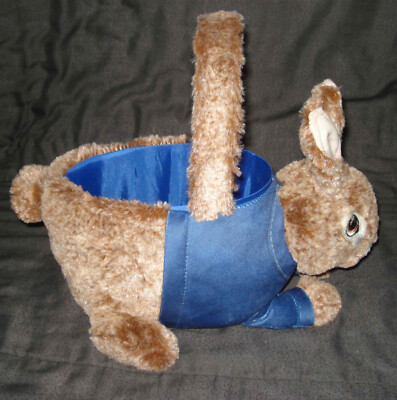 2020 Dan Dee Peter Rabbit Movie 2 Plush Stuffed Animal Easter Egg Candy Basket