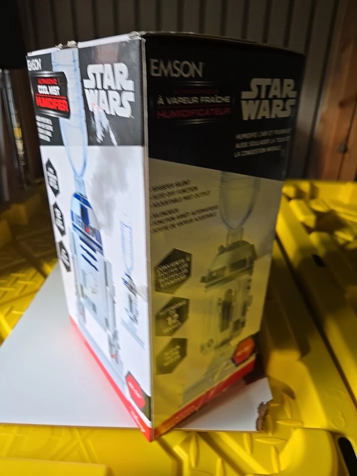 Disney's Star Wars R2-D2 Ultrasonic Cool Mist Personal Humidifier 5.5 New - Image 2 of 4