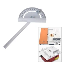 Mini Table Saw Circular Router Miter Gauge DIY-Woodworking Machines Angle-Ruler