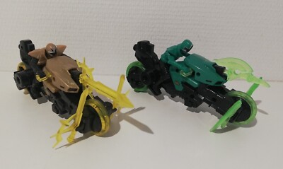 Bandai Power Rangers Samurai Set 2 Sword Cycle Light & Green