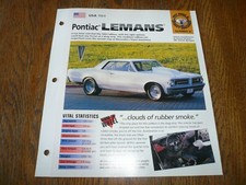 1964 Pontiac Lemans Unique Imp Brochure