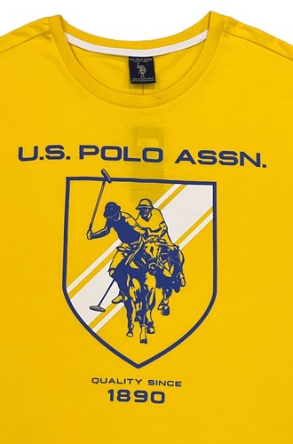 T-Shirt US Polo Assn Big Player USPA Logo kurzärmelig Rundhalsausschnitt klassisches T-Shirt XL - Bild 4 von 7