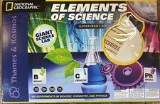 NEW National Geographic Elements Of Science Experiment Kit - Giant Science Lab