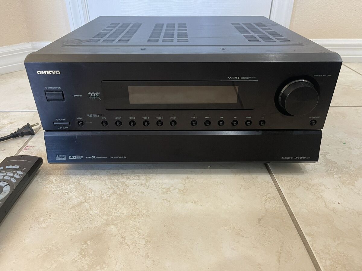 ONKYO integra TX-DS989 リモコン付き AVアンプ / キーワード ONKYO integra TX-DS989 リモコン付き AVアンプ / キーワード