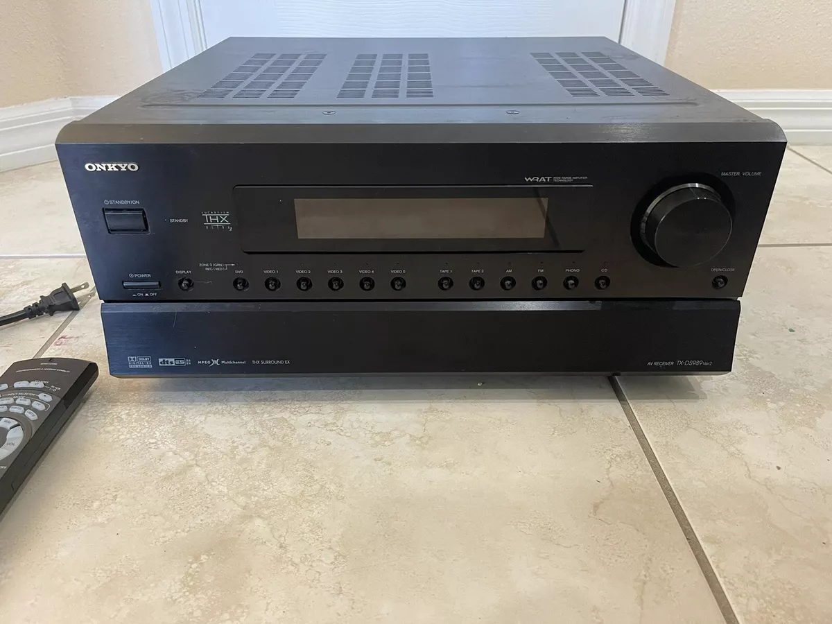 絶妙なデザイン ONKYO TX-DS989 VER2(N)⭐︎保存品 その他