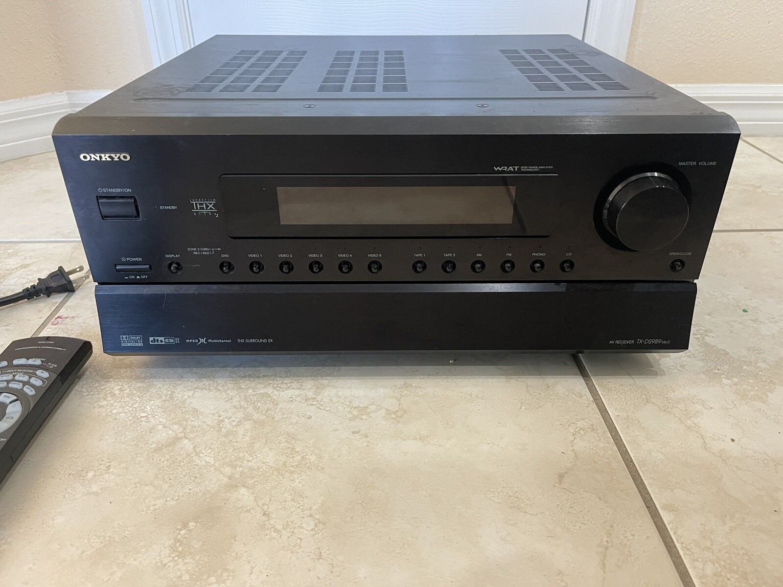 ONKYO TXDS989 ver2 AV Receiver With Remote Bundle eBay