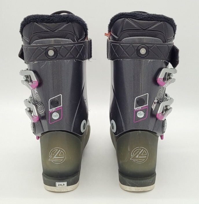 Lange SX 80 Purple Ski Boots Women's Mondo Size 24.5 286mm | eBay