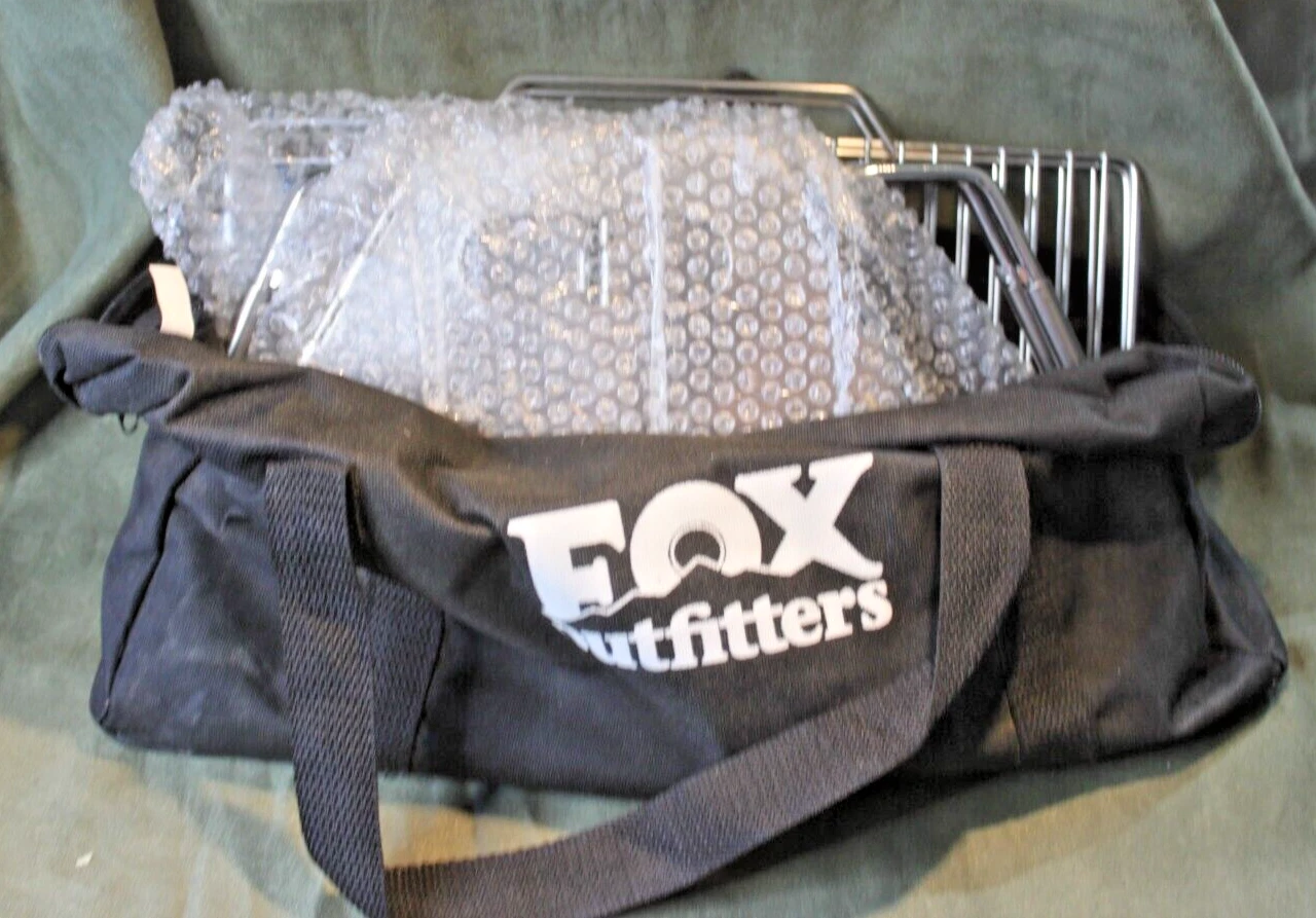 Fox Outfitters Outdoor Camping Charcoal Grill Foldable & Portable