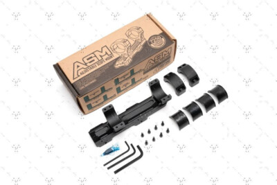 Strike Industries Adjustable Scope Mount - Anodized Black - STRIKE-ASM - NEW