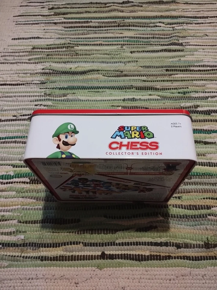 Super Mario Ajedrez Completo Lata Caja Edición Coleccionista - Envío Gratis  Foto 3 de 4