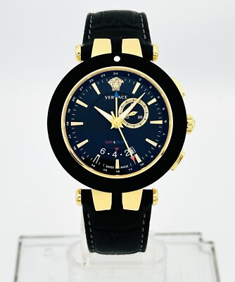 VERSACE ゴールド ブラック 腕時計 Vレースレトログラードクロノ s-l400.jpg