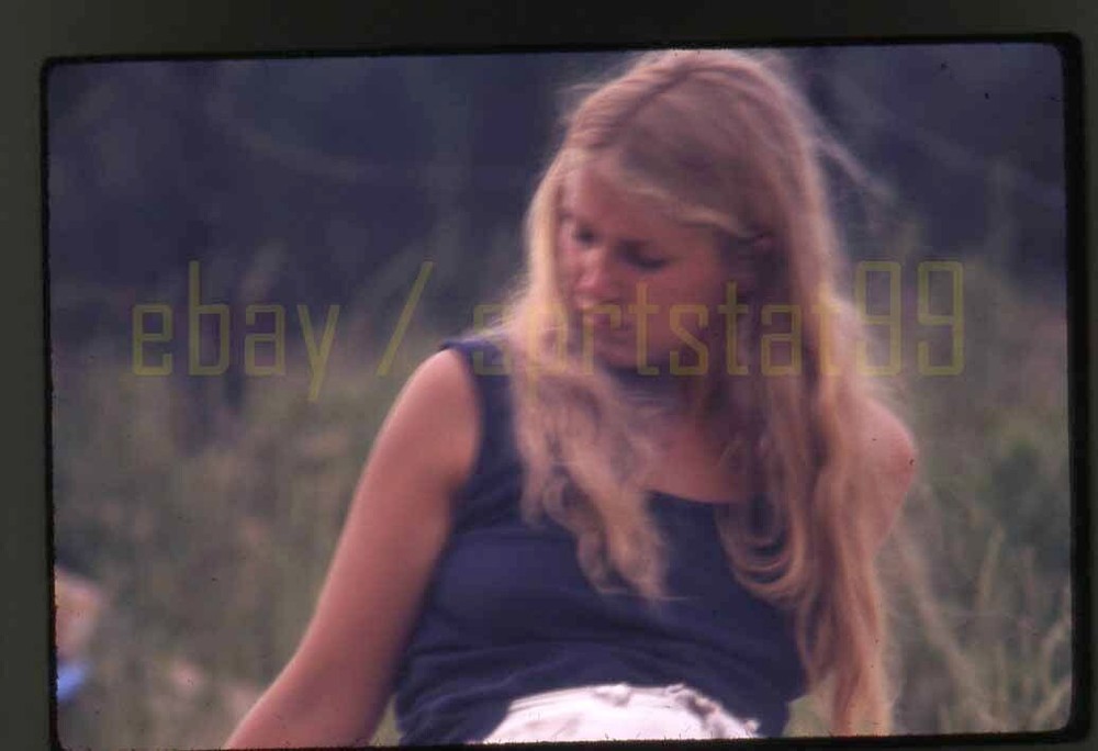 1974 Watkins Glen Grand Prix Race Track NY - Guys & Gals / Fans - Vintage Slide