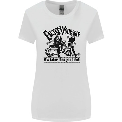 Gildan 5000L T-Shirt Women 2Tone SKA Enjoy Yourself   Regular Fit