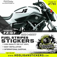 Pegatina tanque combustible Yamaha FZ-07 dos rayas [F780]