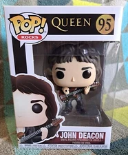 John Deacon Pop 95 - Queen Funko Pop! 2018 Music Pop + Protector
