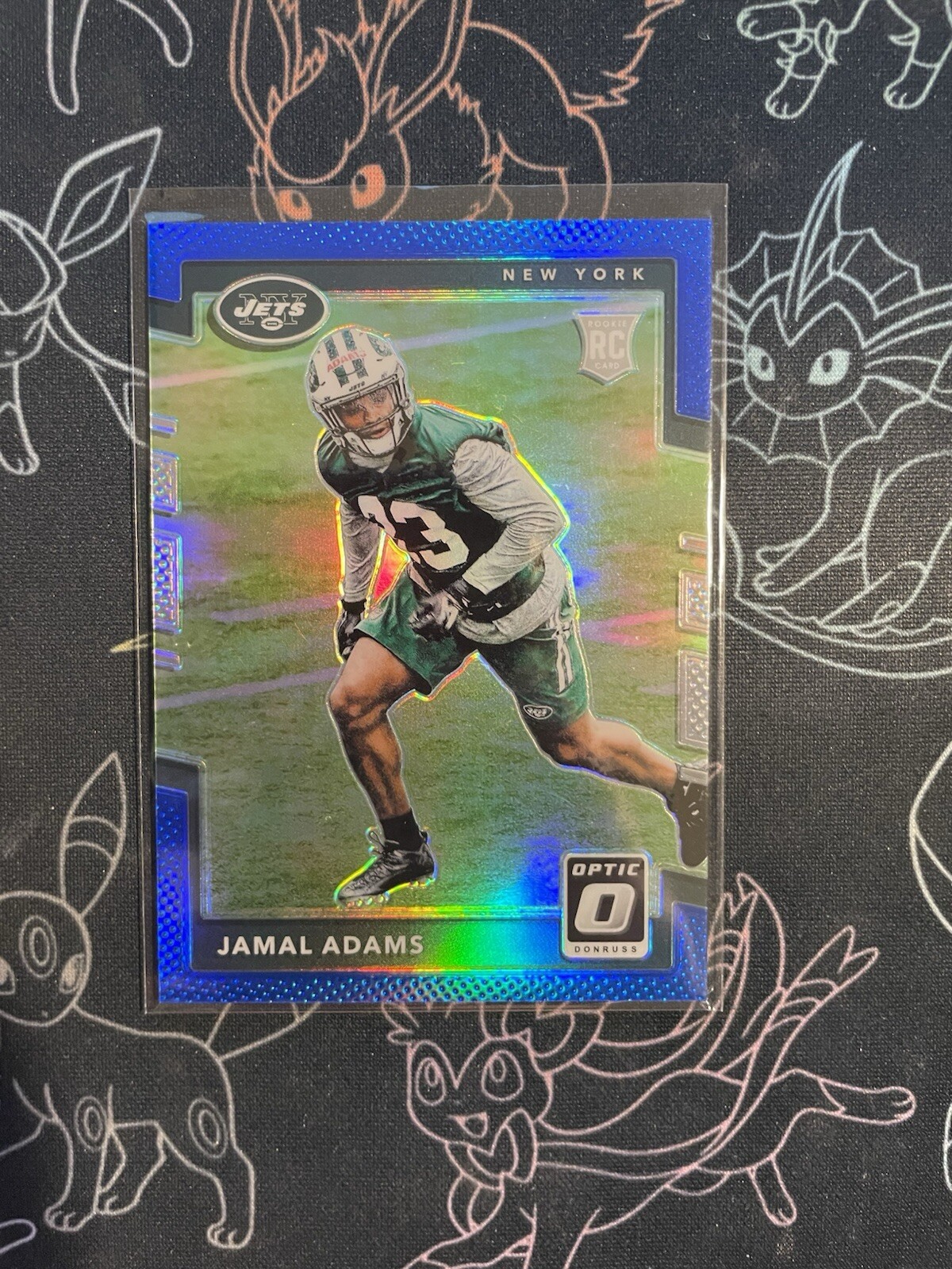 2017 Donruss Optic - Rookies Blue Prizm #126 Jamal Adams /149 (RC)