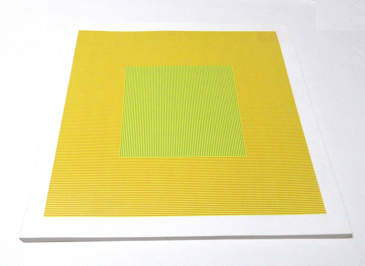Sol Lewitt Soft Cover Book Lines in Two Directions And Five Colors