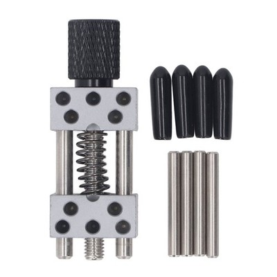 Mini Vise Clamp High Accuracy Adjustable 3cm Maximum Clamping Dia Metal Hand SET