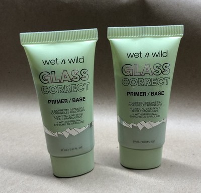 2 Pack Of Wet n Wild Glass Correct Primer/base Green 1111912 R2F4