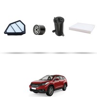 Hoffcar Wartungsset - 4 Filter Kompatibel Mit Honda CR-V IV 1.6 118KW Ab 201