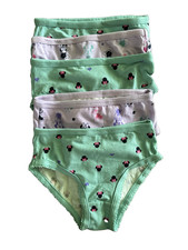 Baby Gap DISNEY Girls Bikini Underwear*5 Assorted*Minnie Mouse* XS 4-5*New!
