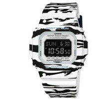 G-SHOCK White Black Mens Sports watch