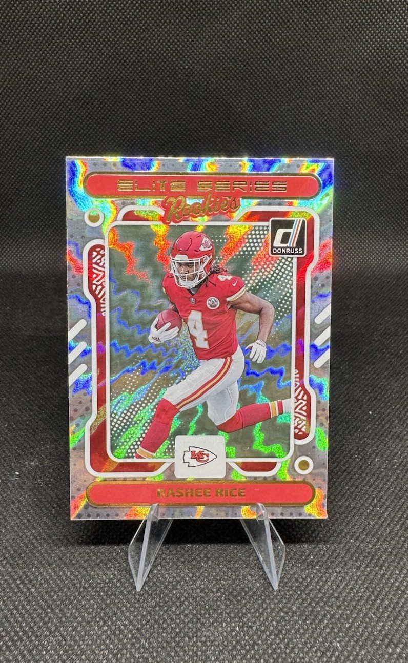 RASHEE RICE 2023 DONRUSS ELITE SERIES ROOKIES FOOTBALL CHIEFS RC