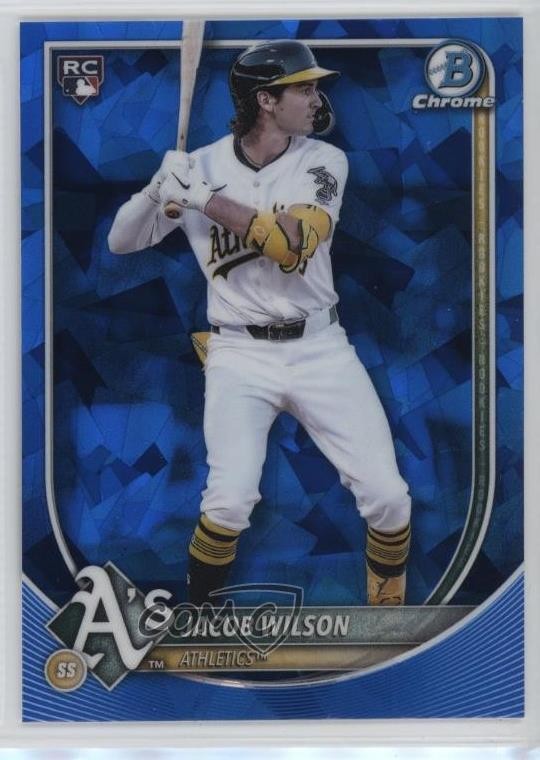 2025 Bowman Chrome Sapphire Edition Jacob Wilson #1 1oc2
