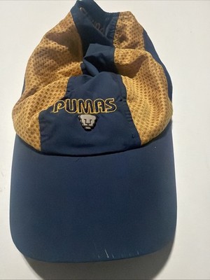 Pumas UNAM Soccer Hat Snapback Adjustable Cap Blue