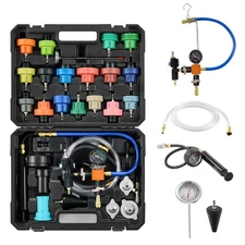 Uimoso 47-Piece Coolant Pressure Tester & Radiator Vacuum Refill Kit, Universal