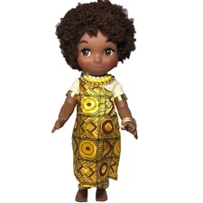 Disney It's a Small World Kenya Animator's Collection Doll No Box Used