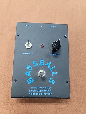 EHX Electro Harmonix Bass Balls Effects Pedal Envelope Filter Vintage Russian