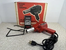 Master Appliance 10008 Heat Gun Kit, Electric Powered, 120V AC, Fixed Temp VGC