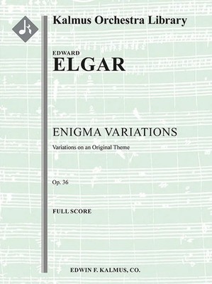 Enigma Variations: Variations on an Original Theme, Op. 36 | eBay