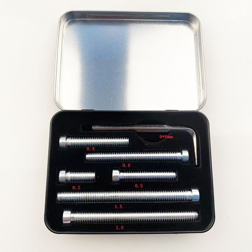 Taco de billar 6 piezas Perno de peso Taco de billar Pernos de peso Tornillo para taco de billar Mezz - Imagen 22 de 22