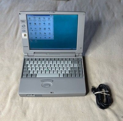Vintage Toshiba Satellite Pro 430 CDS Model PA1230U Untested Turns in and Works
