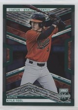 2023 Panini Elite Extra Edition Green Status 299/499 Kyle Teel #91 0x3j