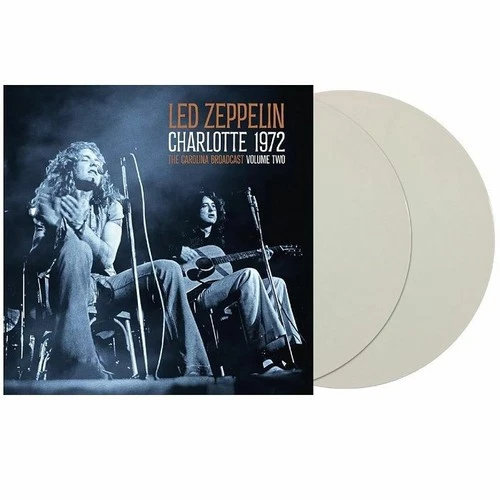 LED ZEPPELIN CHARLOTTE 1972 VOL.2 (WHITE VINYL 2LP) Vinyl Double Album