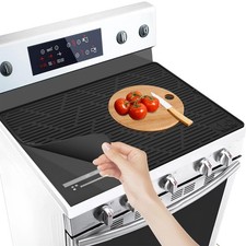 Electric Stove Cover 28x20 Premium Heat Resistant Silicone Glass Protector NEW