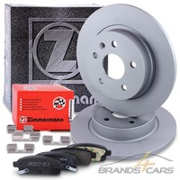 Zimmermann Bremsscheiben +BelÄGe Hinten FÜR Opel Astra J Mokka Chevrolet Cruze