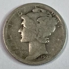 1929-S Mercury Dime 10c 90% Silver Coin